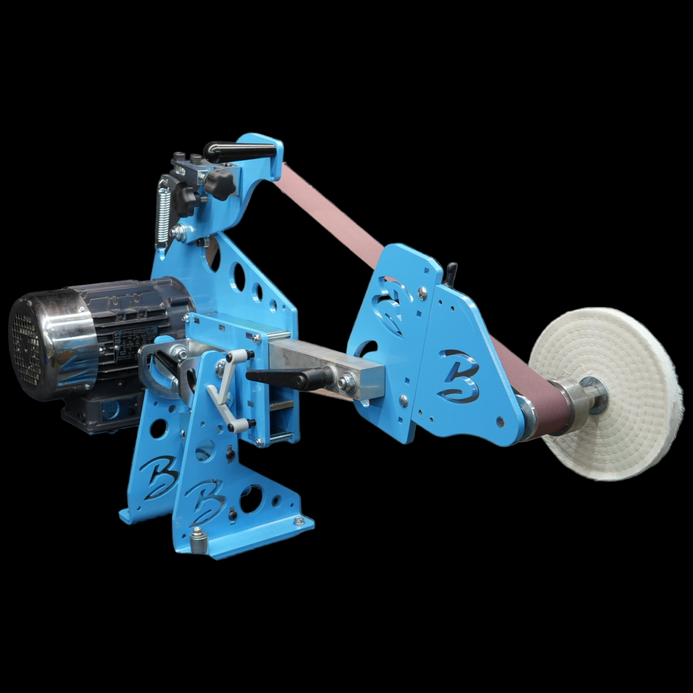 Mega Painted Assembled Package 2x72 Grinder Brodbeck